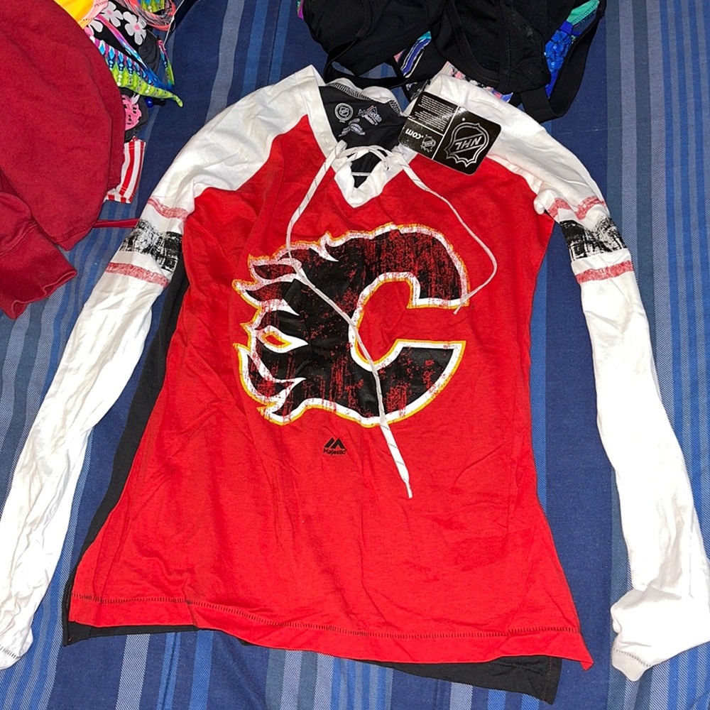Calgary flames shirt